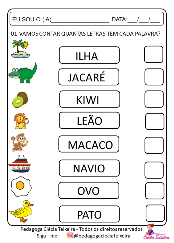 O mundo todo desperta-se para a importância da educação infantil, para auxiliar você nesse processo de aprendizado selecionamos algumas atividades para educação infantil, prontas para imprimir.  Todos nós sabemos que a estimulação precoce das crianças contribui e muito para o seu aprendizado futuro. Desenvolve suas capacidades motoras, afetivas e de relacionamento social. O contato das crianças com os educadores transforma-se em relações de aprendizado