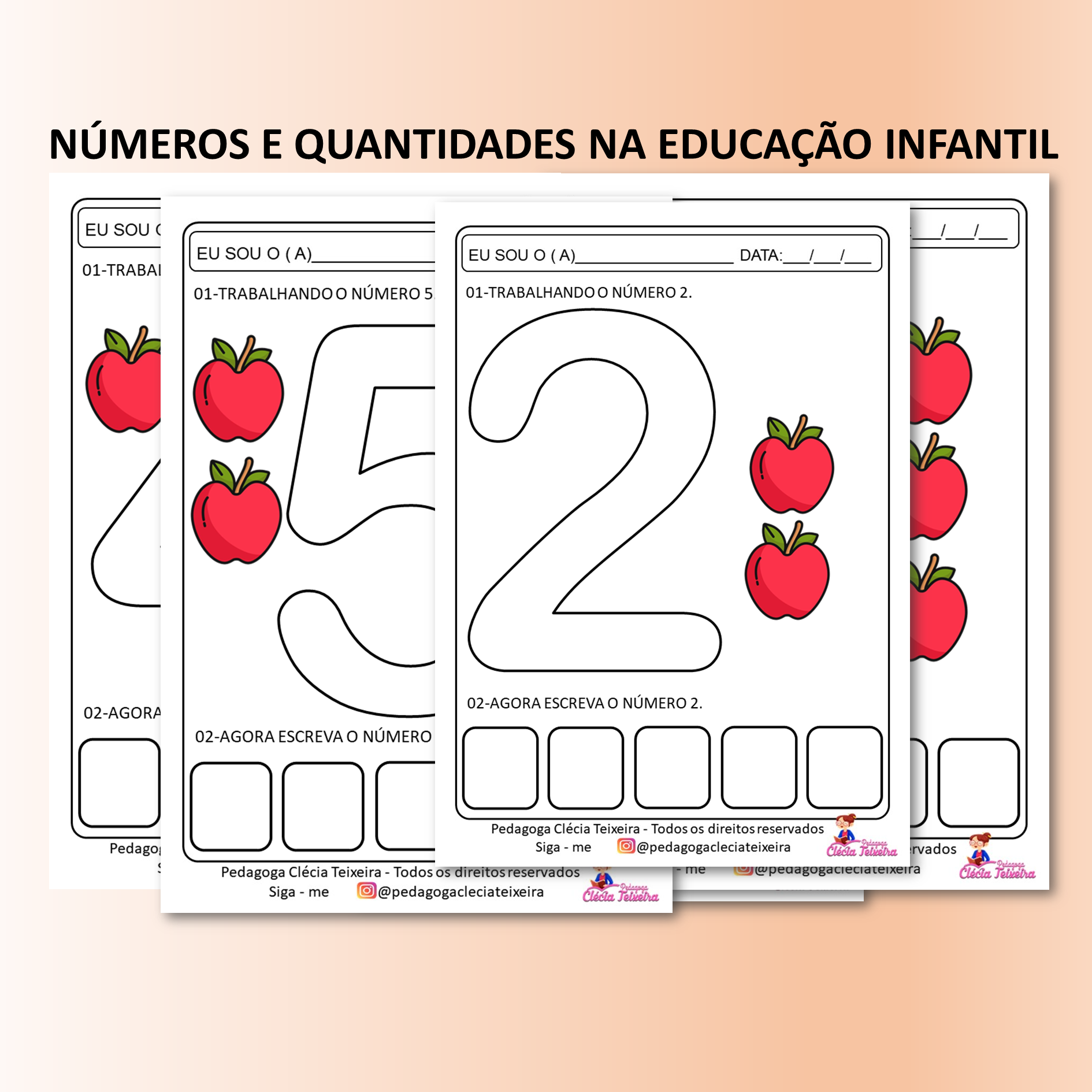 Números e quantidades na educação infantil