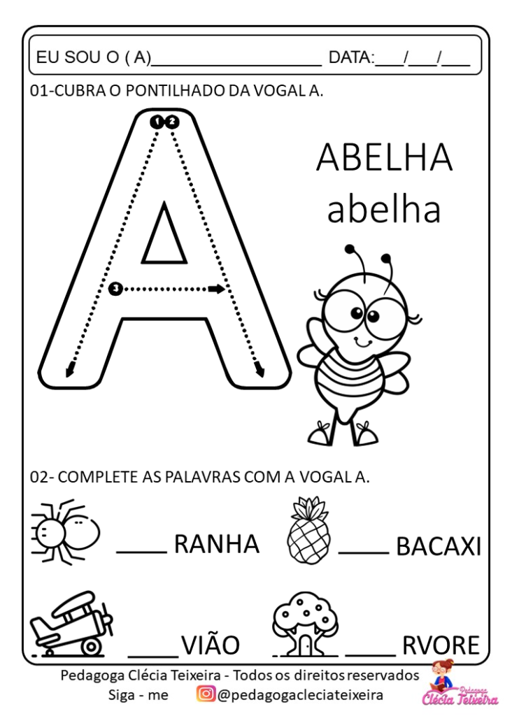 Atividade com massinha educação infantil