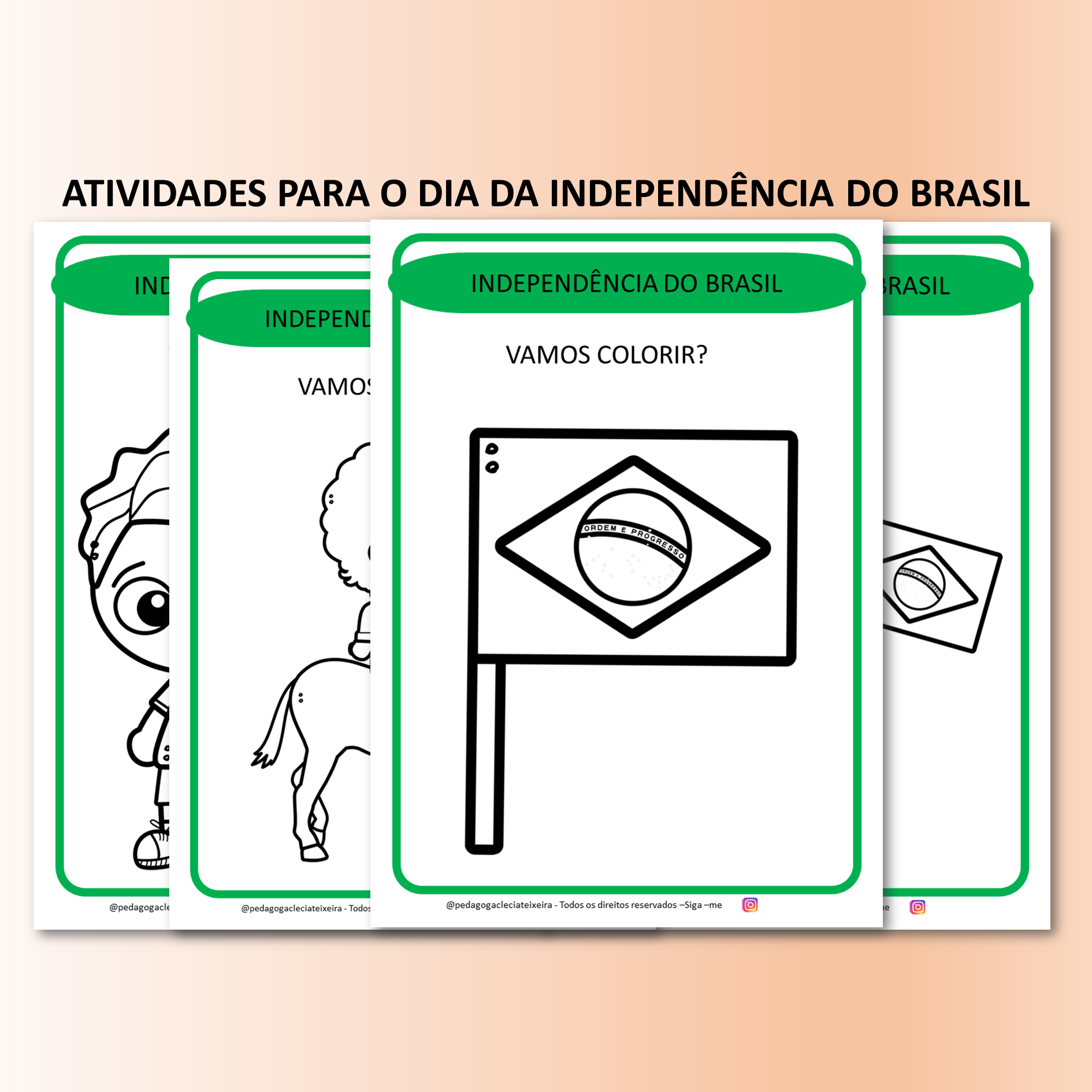 Atividades para o dia da independência do Brasil