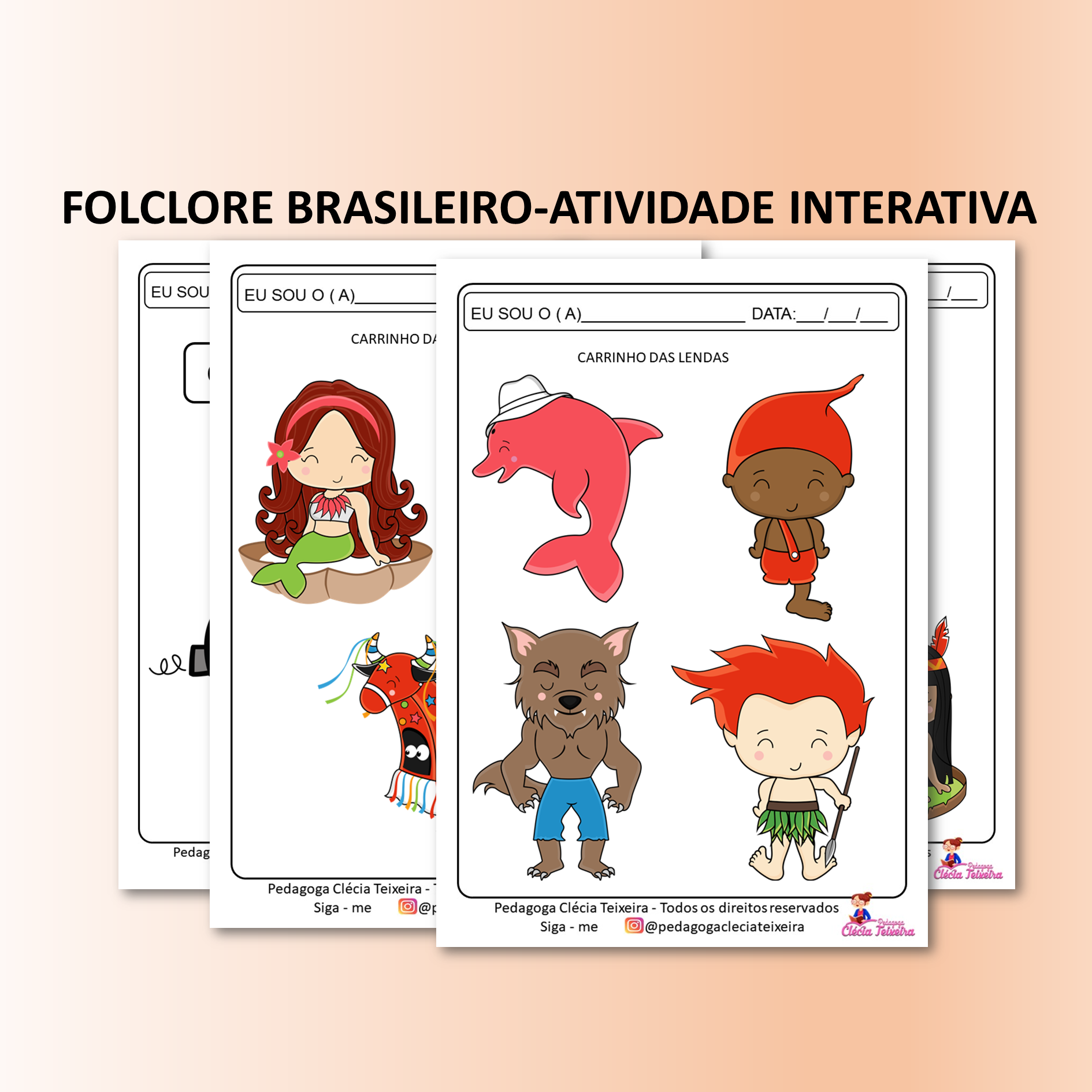 Folclore Brasileiro-Atividade Interativa