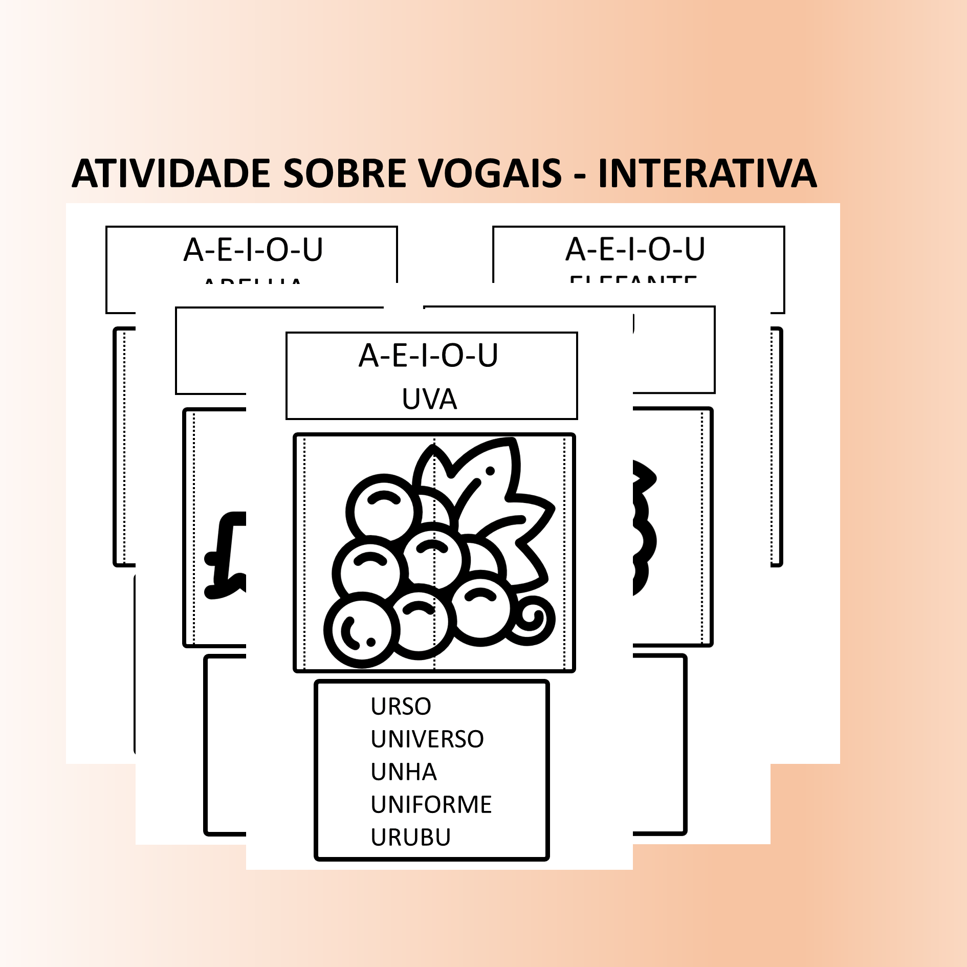 Atividade sobre vogais-interativa