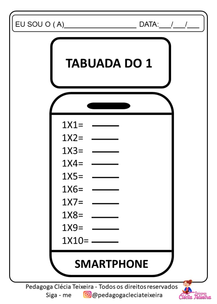 Atividades de multiplicação interativas para baixar