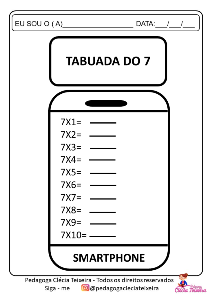 Atividades de multiplicação interativas para baixar