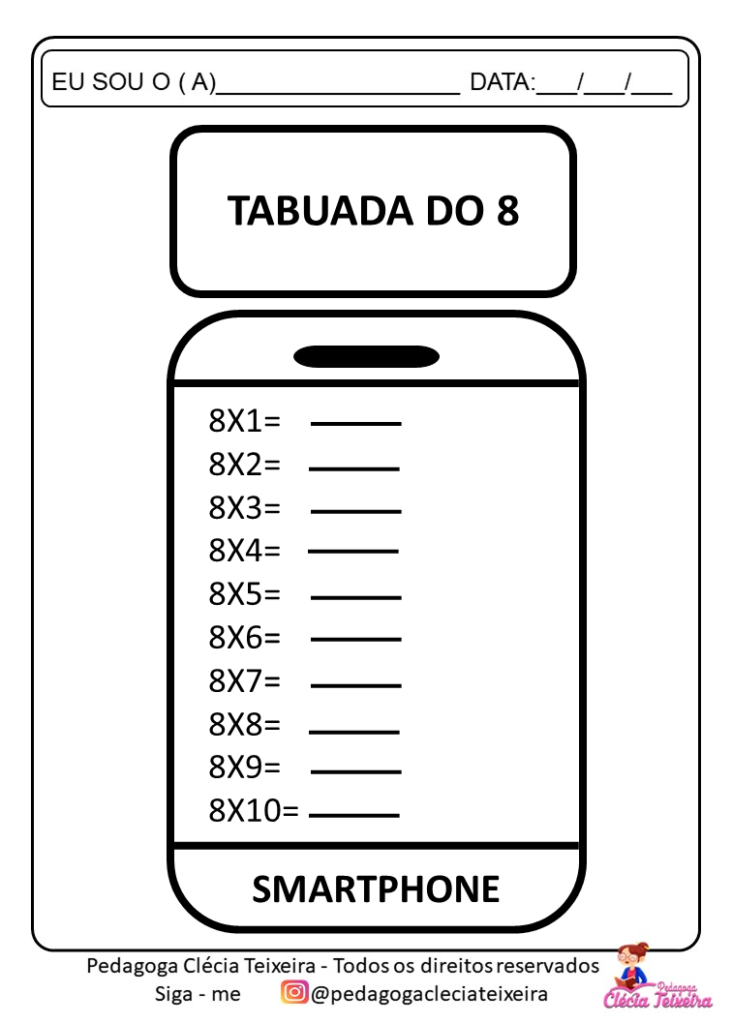 Atividades de multiplicação interativas para baixar