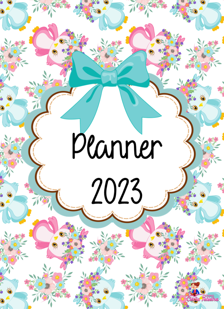 Planner 2023 para imprimir PDF