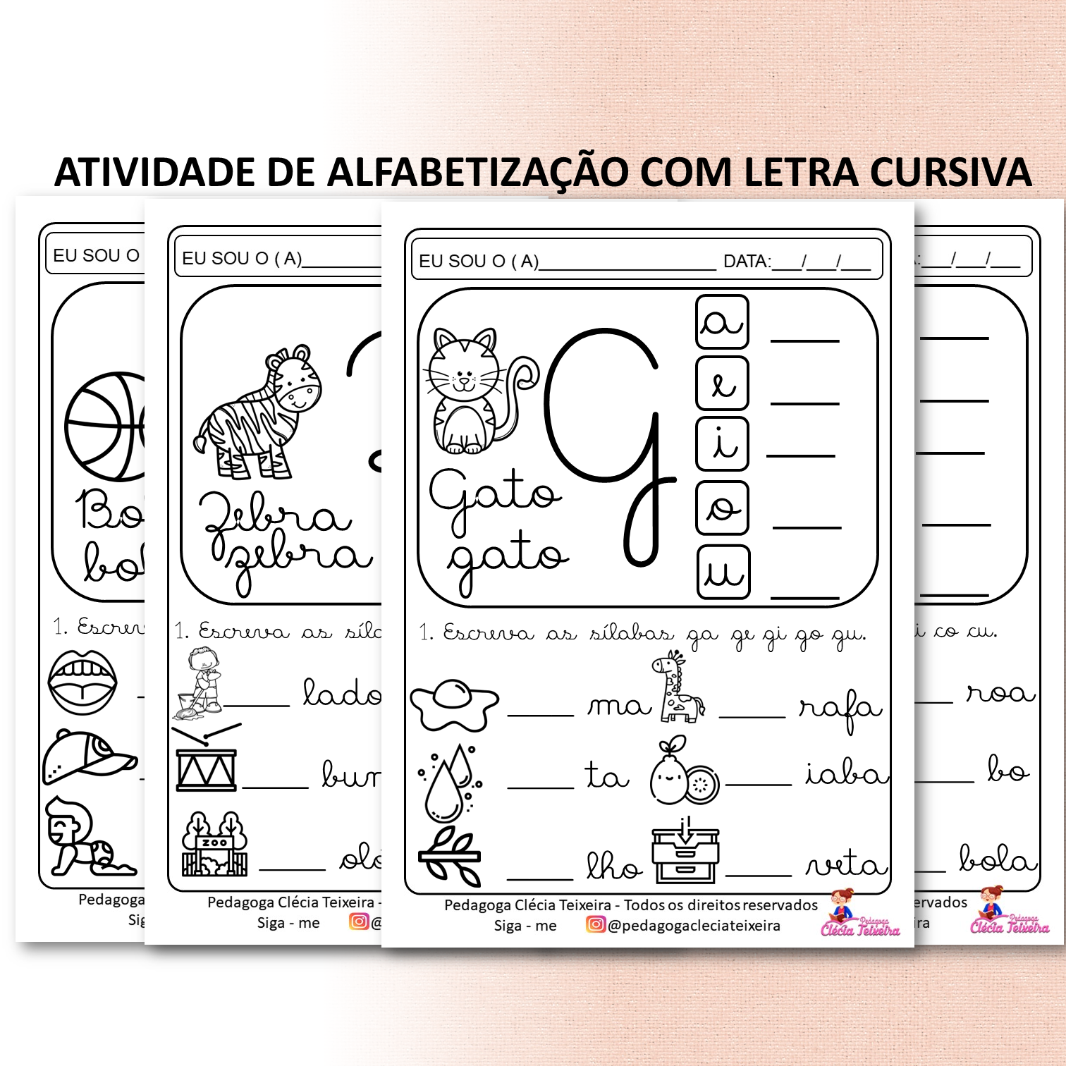 Jogo para imprimir: Roleta das letras - Clécia Teixeira