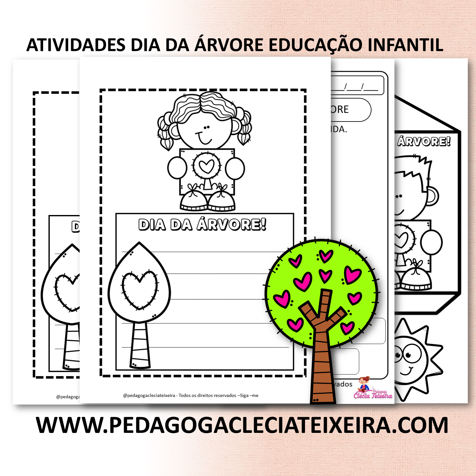 Atividades dia da árvore educação infantil