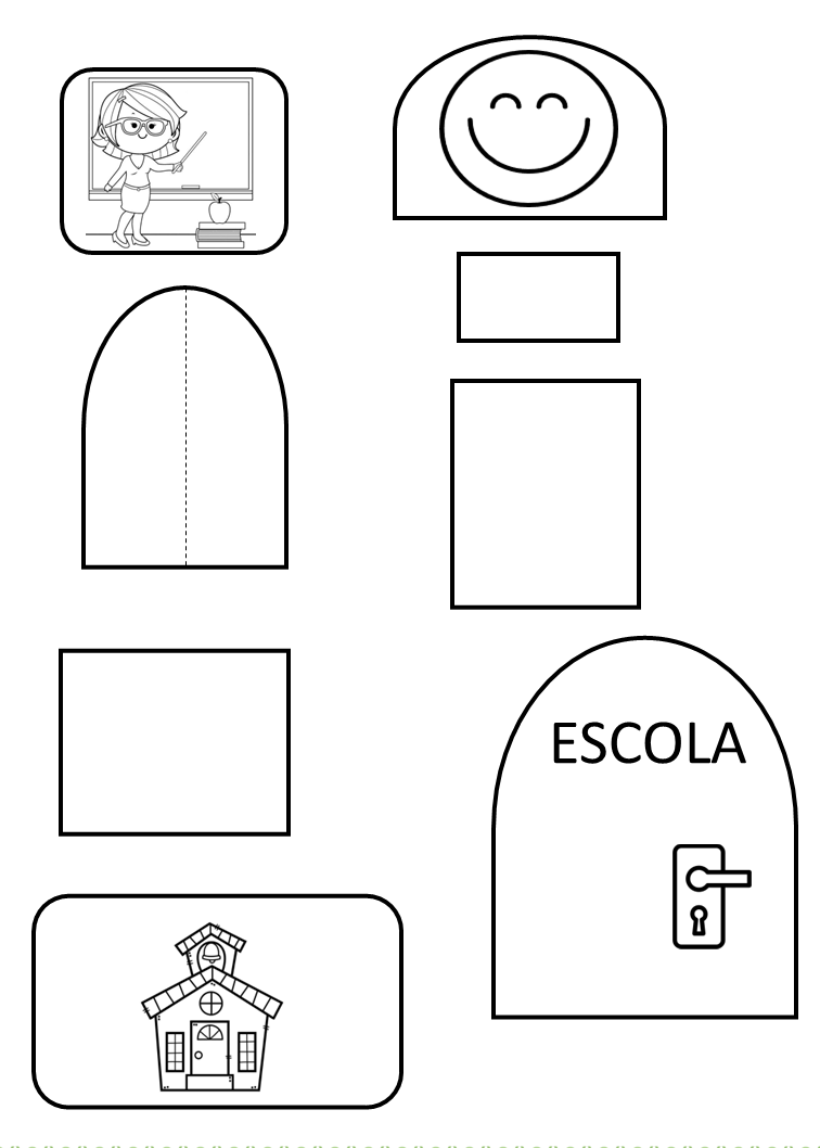 Minha escola-atividade interativa grátis - Clécia Teixeira