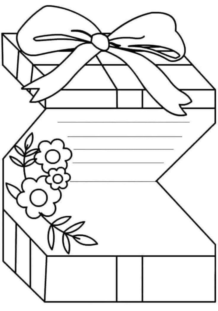 Desenhos dia das mães para colorir grátis