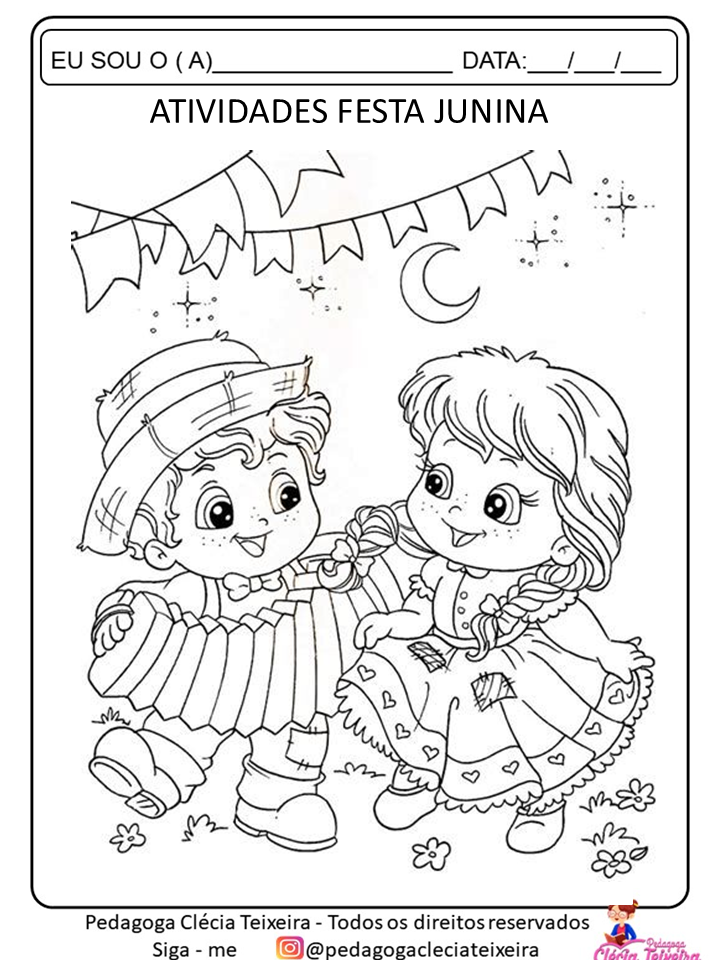 Atividades festa junina educação infantil
