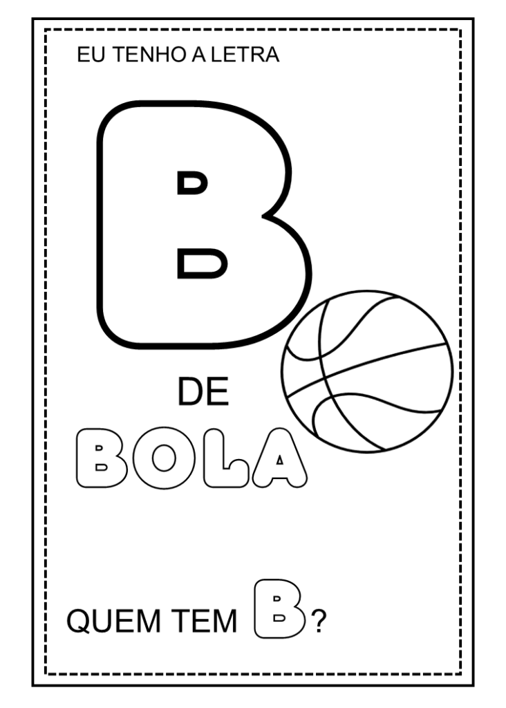 Letras do alfabeto e imprimir Em PDF
