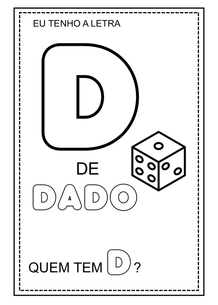 Letras do alfabeto e imprimir Em PDF