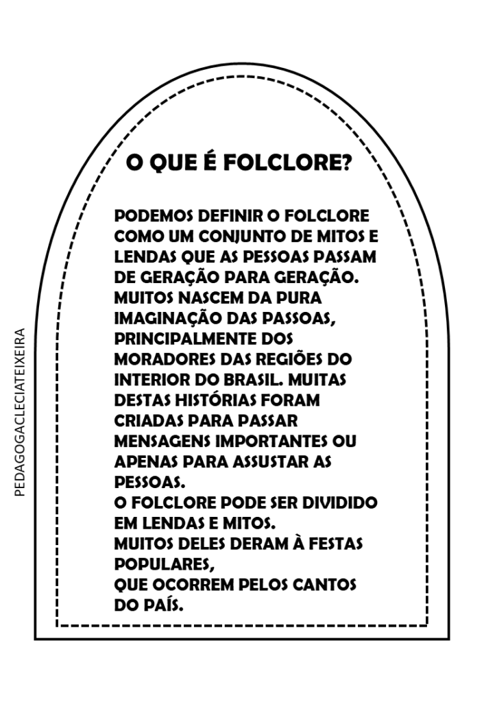 Luva lendas do folclore-Atividade Interativa