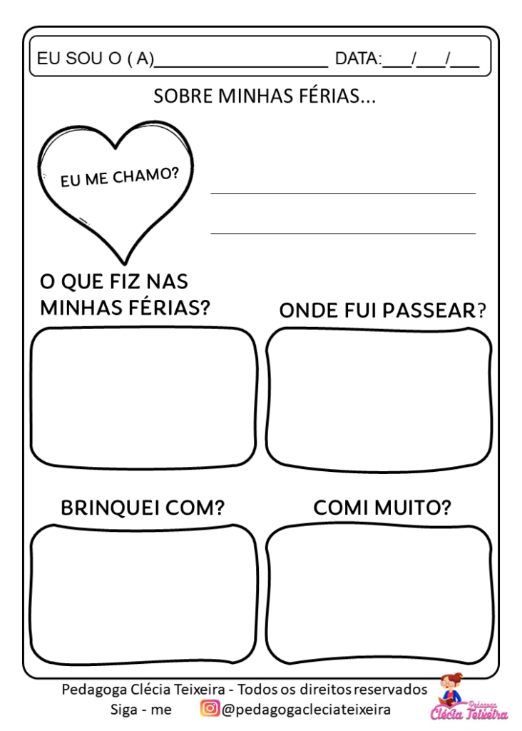 Desenhos de volta às aulas para imprimir e colorir