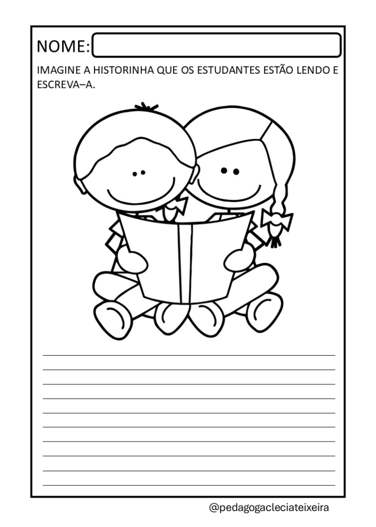 Dia do estudante atividade infantil-Em PDF