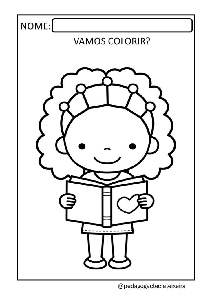 Dia do estudante atividade infantil-Em PDF