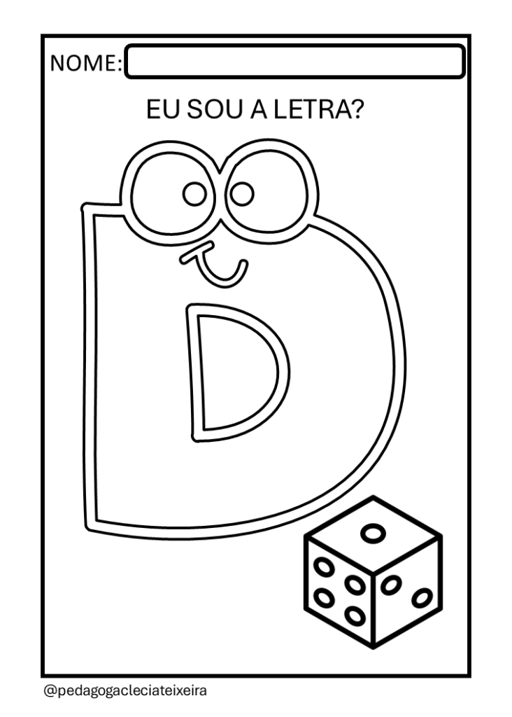 Letras do alfabeto para colorir grátis