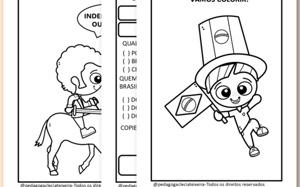Atividades 7 de setembro para a educação infantil