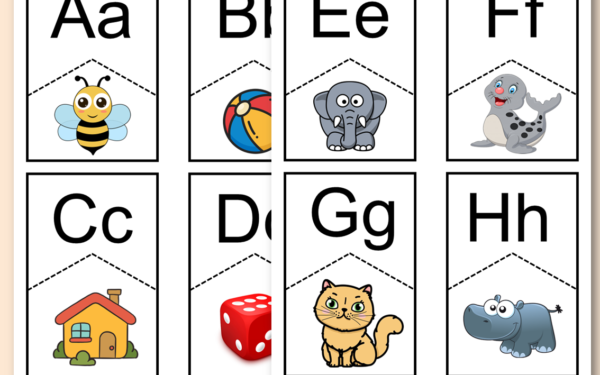 Jogo das letras para trabalhar o alfabeto