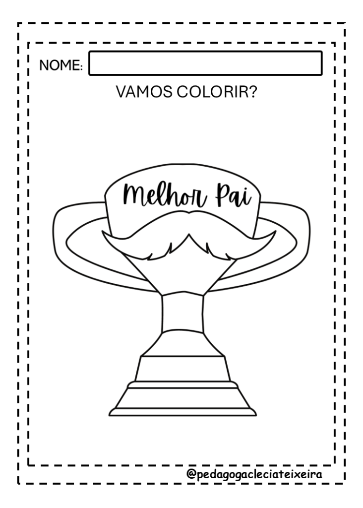 Desenhos de feliz dia dos pais para imprimir grátis