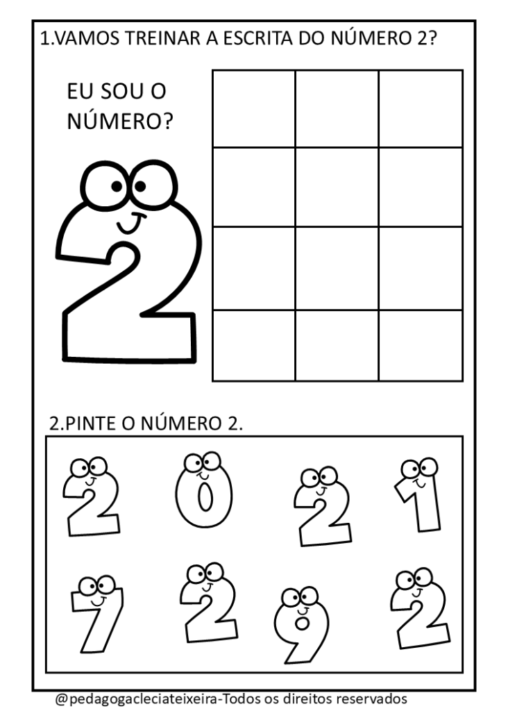 Trabalhando os numerais na educação infantil