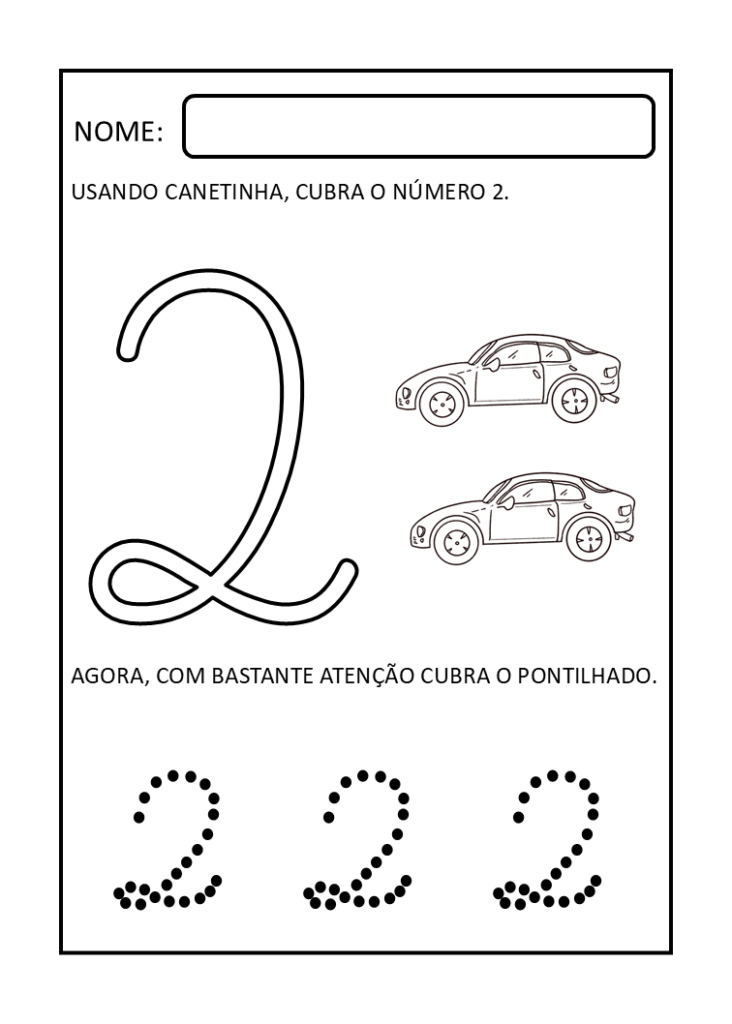 Trabalhando números na educação infantil