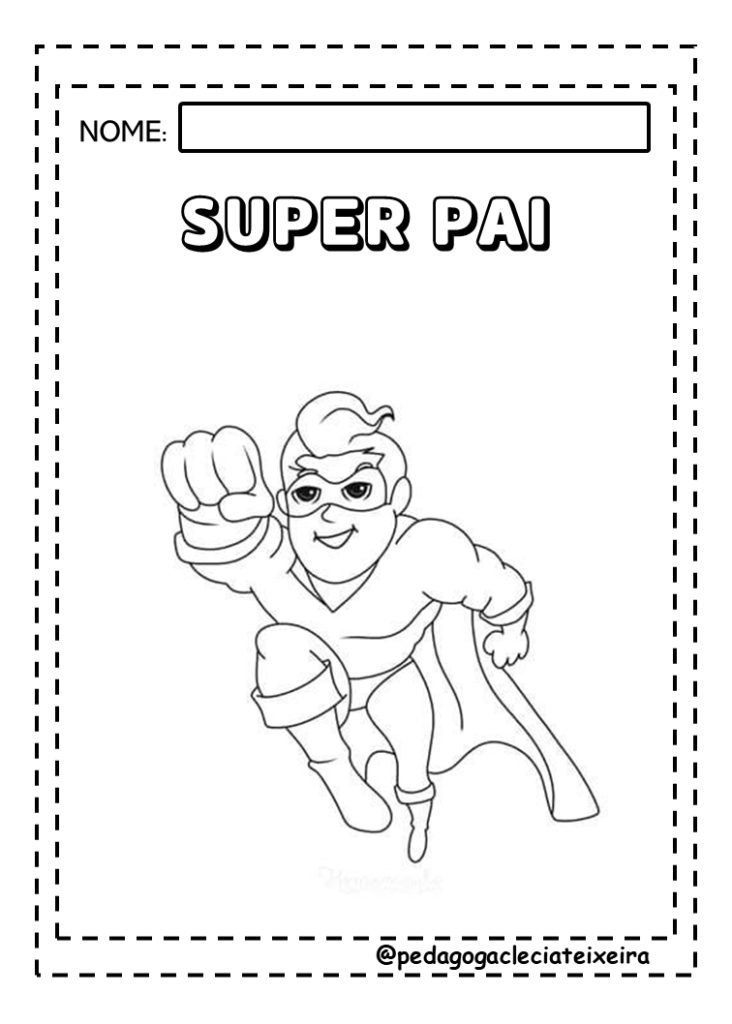 Desenhos de feliz dia dos pais para imprimir grátis