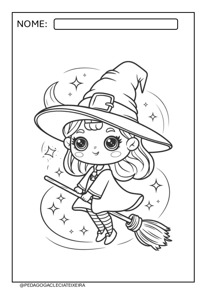 Desenhos halloween para colorir