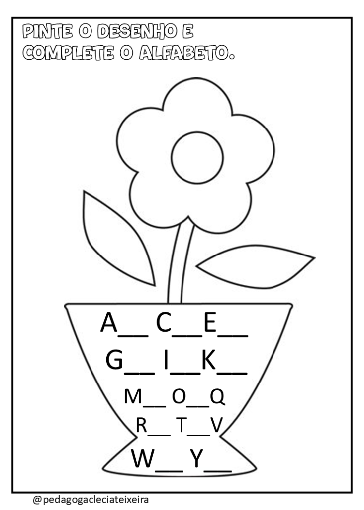 Desenhos primavera para colorir grátis