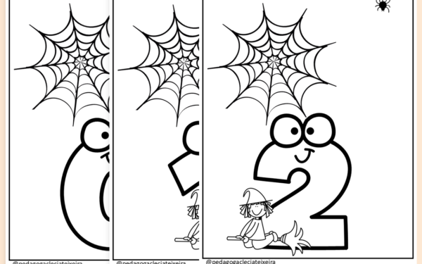 Atividades de matemática halloween