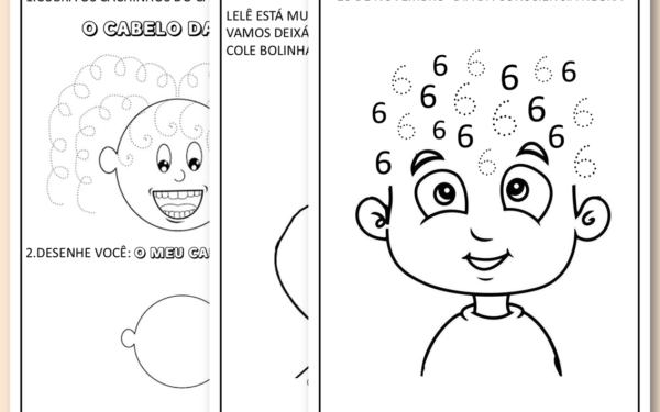 O cabelo de lelê atividade