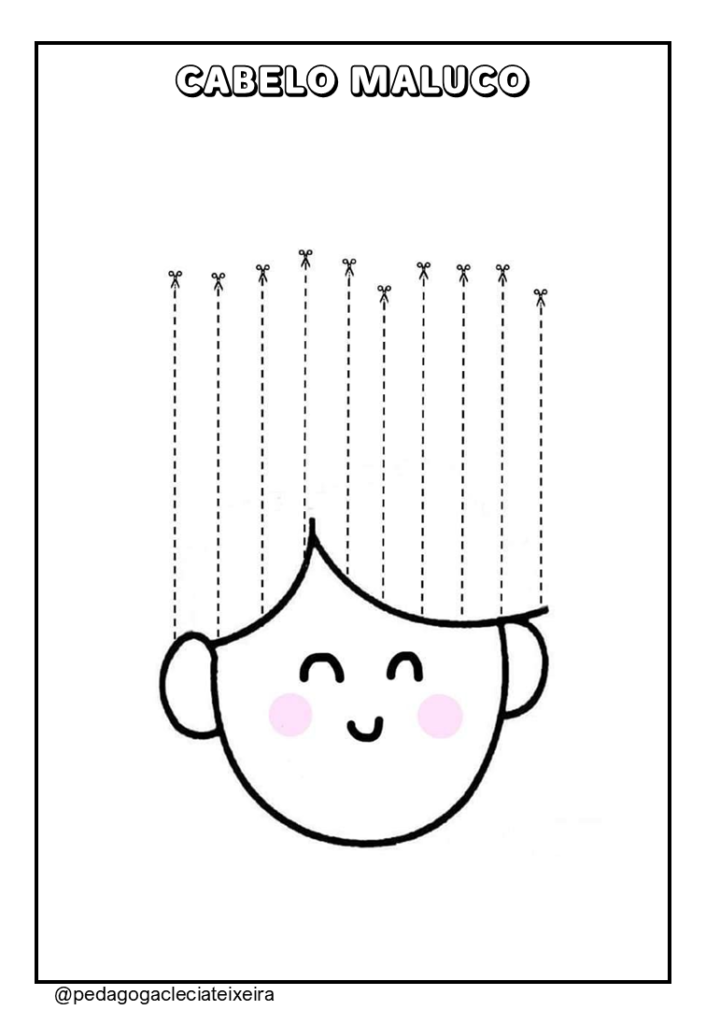 Veja esses desenhos de Cabelo Maluco para colorir! Imprima esses modelos que criamos para você pintar e se divertir criando arte em casa. Dá para pintar também na escola, na casa da vovó e em qualquer lugar que ofereça tranquilidade, uma impressora e lápis de cores!