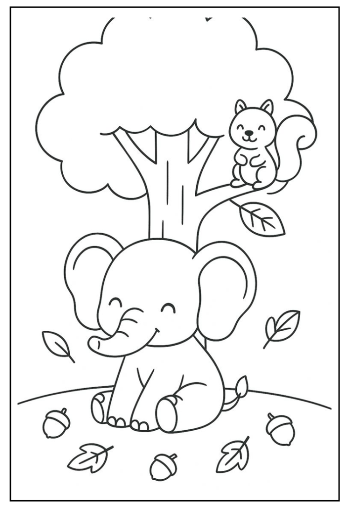 Desenhos de animais para colorir e imprimir