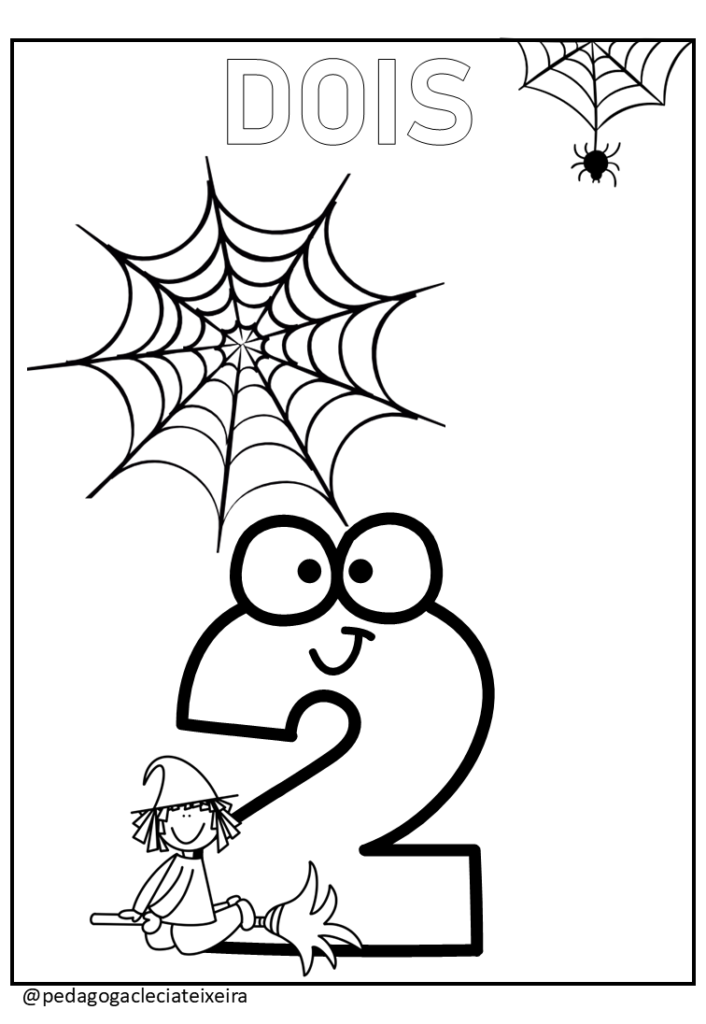 Atividades de matemática halloween