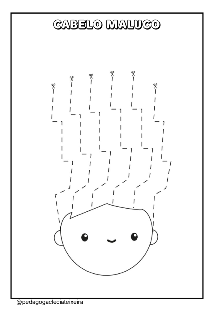 Veja esses desenhos de Cabelo Maluco para colorir! Imprima esses modelos que criamos para você pintar e se divertir criando arte em casa. Dá para pintar também na escola, na casa da vovó e em qualquer lugar que ofereça tranquilidade, uma impressora e lápis de cores!