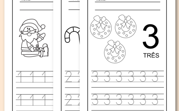 Atividades de tracejados para imprimir