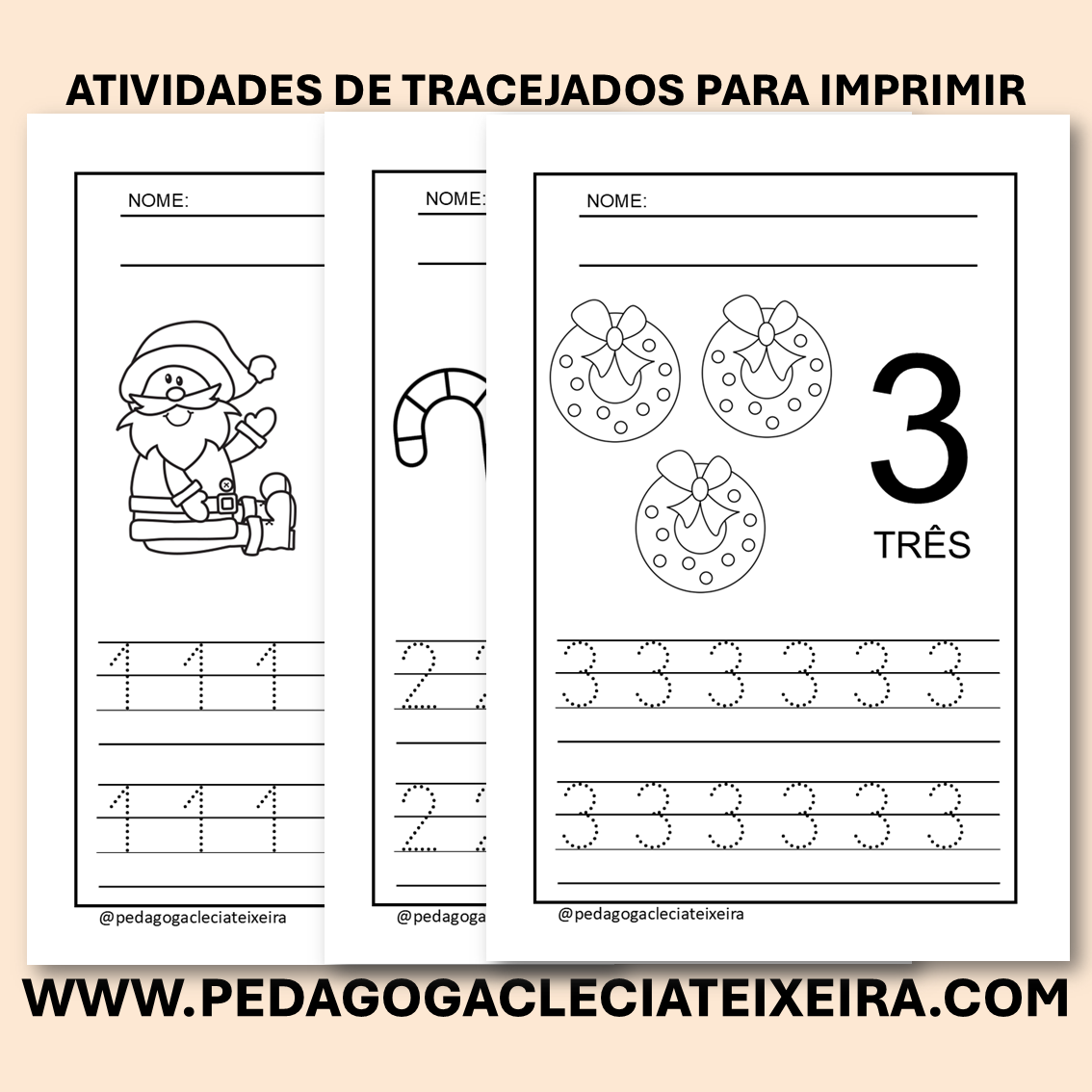 Atividades de tracejados para imprimir