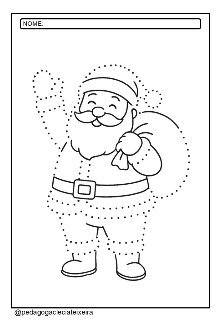 Melhores desenhos de natal para imprimir e colorir