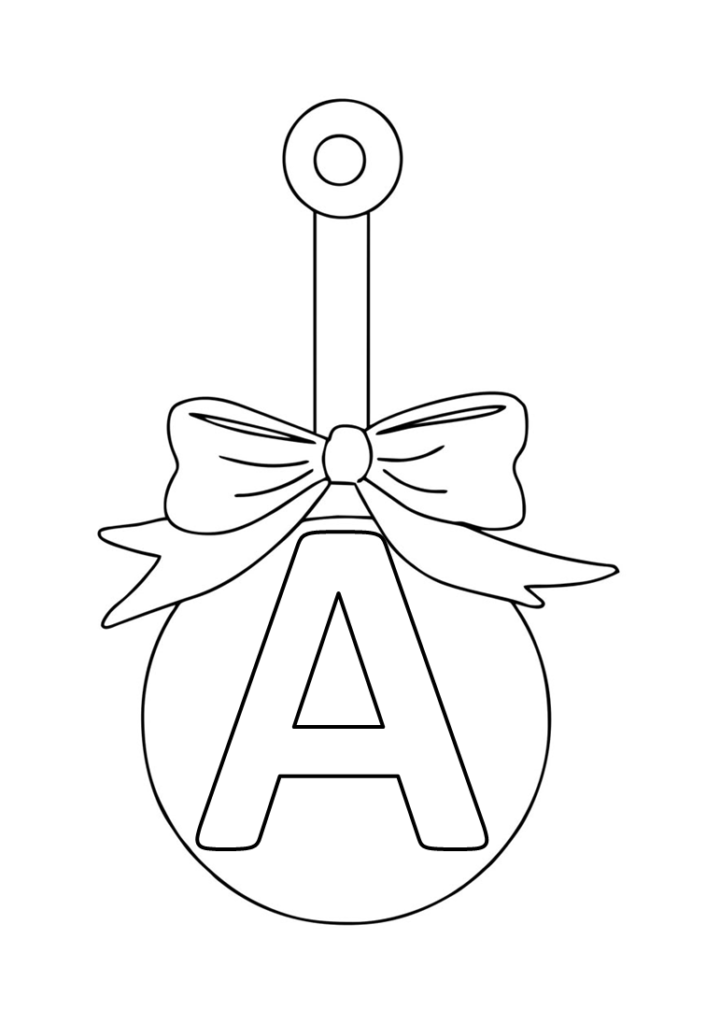 Letras de natal para imprimir