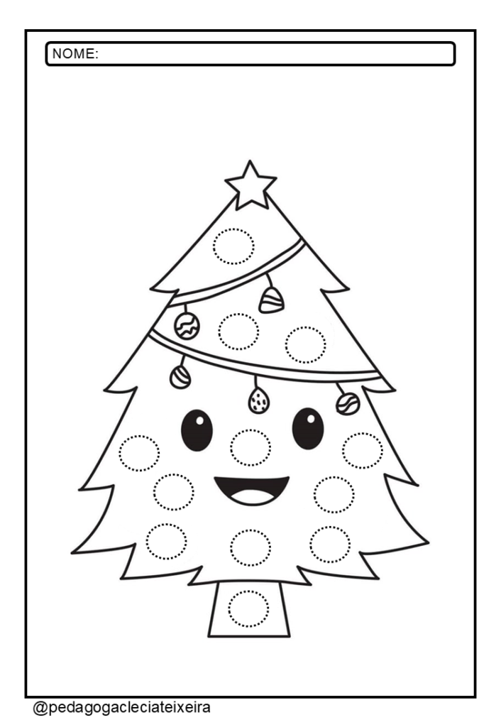 Melhores desenhos de natal para imprimir e colorir