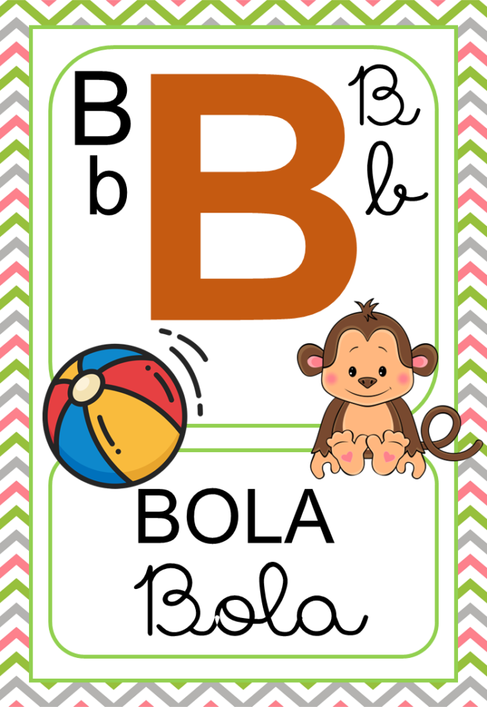 Alfabeto tema safari para imprimir