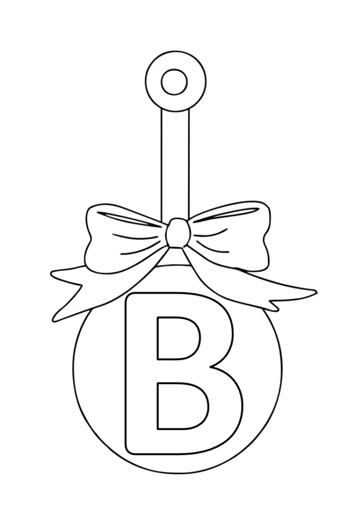 Letras de natal para imprimir