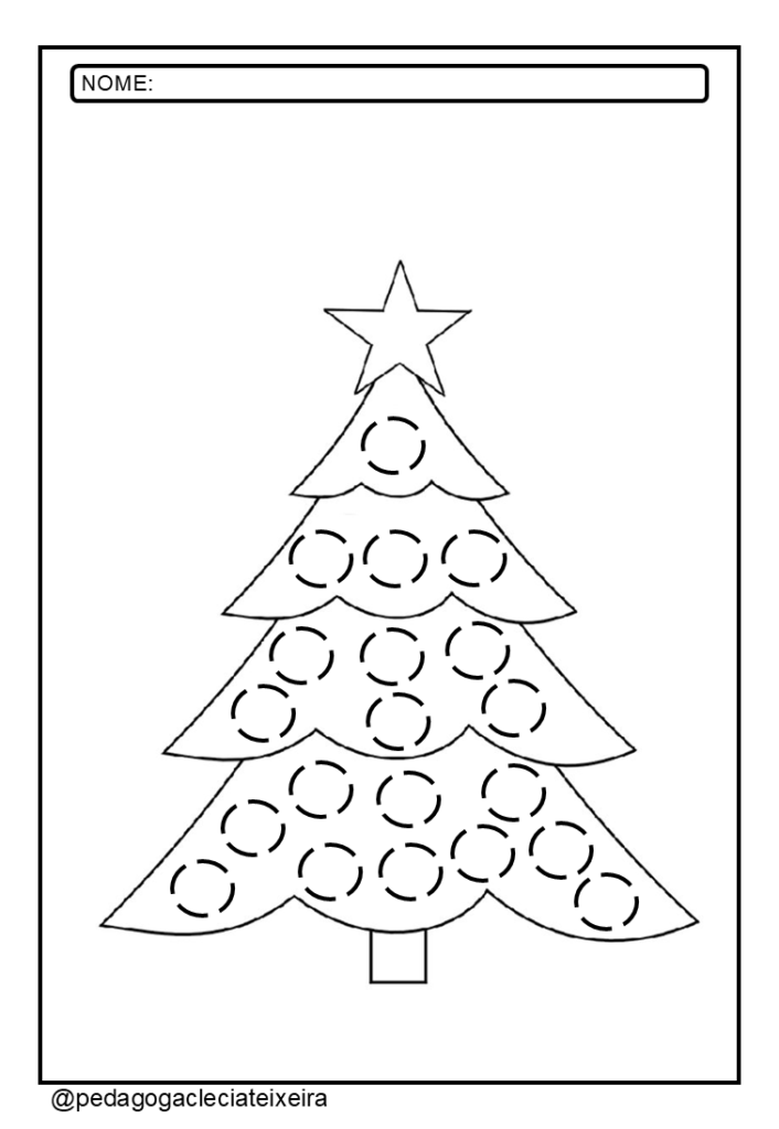 Melhores desenhos de natal para imprimir e colorir