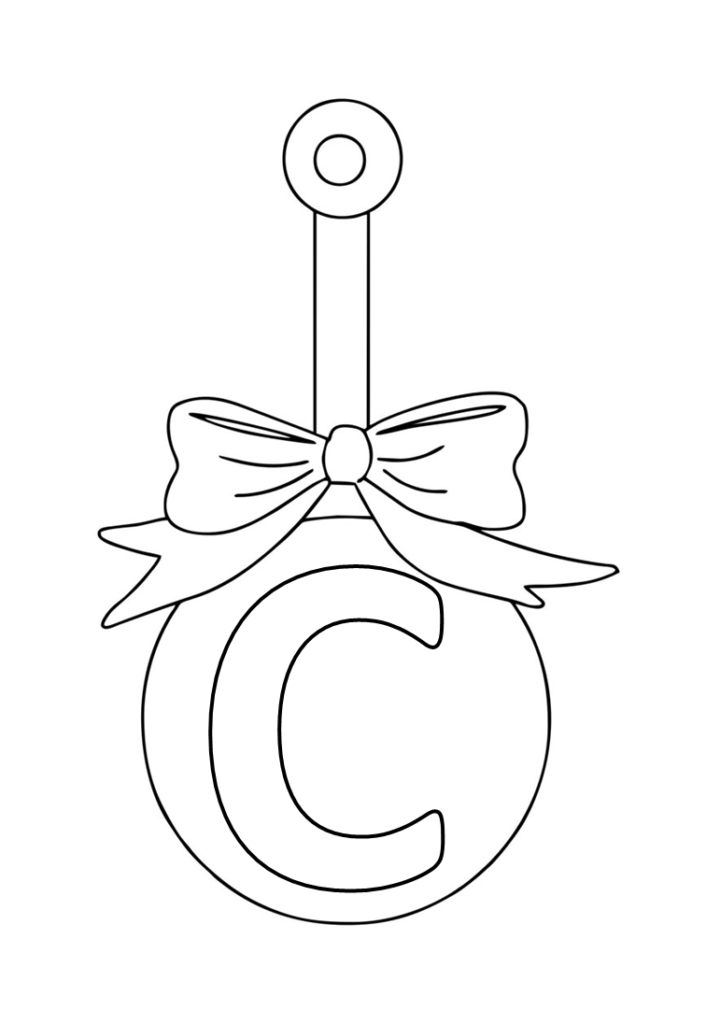 Letras de natal para imprimir