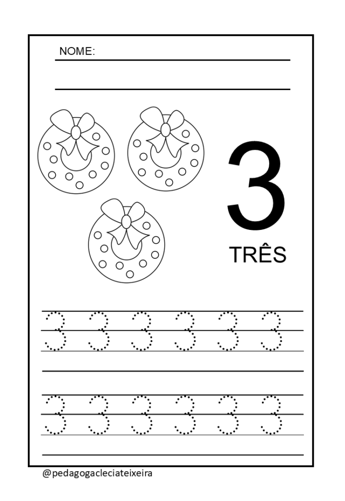 Atividades de tracejados para imprimir