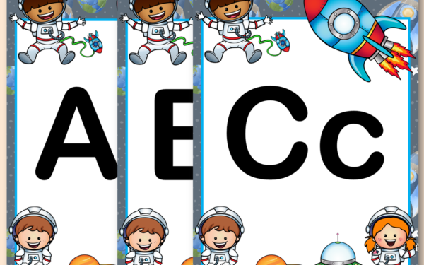 Alfabeto ilustrado astronauta (PDF) grátis 2026