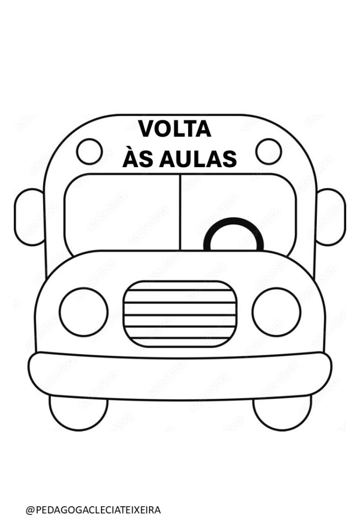 Volta às aulas atividade interativa