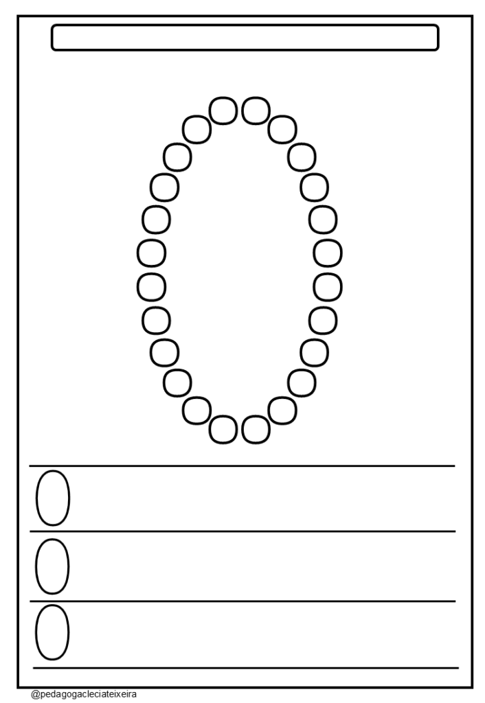 Números cursivos para imprimir
