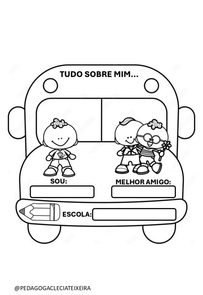 Volta às aulas atividade interativa